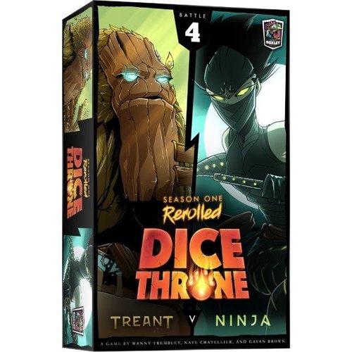 Roxley Games Dice Throne Season 1 Rerolled- Treant vs Ninja (Box 4)