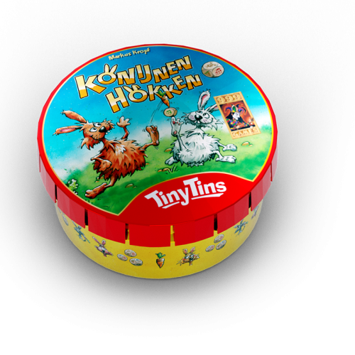 999 Games Tiny Tins- Konijnenhokken 999 Games Tiny Tins- Konijnenhokken