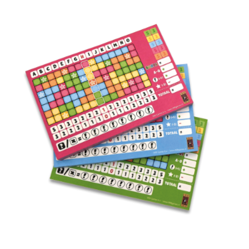 999 Games Keer op Keer- Scoreblokken Level 5, 6 en 7 999 Games Keer op Keer- Scoreblokken Level 5, 6 en 7