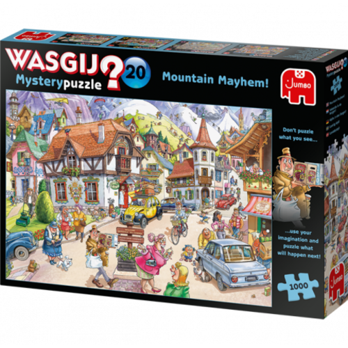 Jumbo Wasgij Mystery 20 - Vakantie in de Bergen (1000) Jumbo Wasgij Mystery 20 - Vakantie in de Bergen (1000)