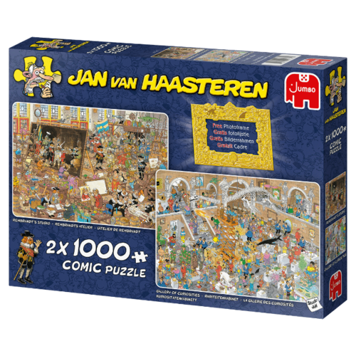 Jumbo Een Dagje naar het Museum - Jan van Haasteren (2 x 1000) Jumbo Een Dagje naar het Museum - Jan van Haasteren (2 x 1000)