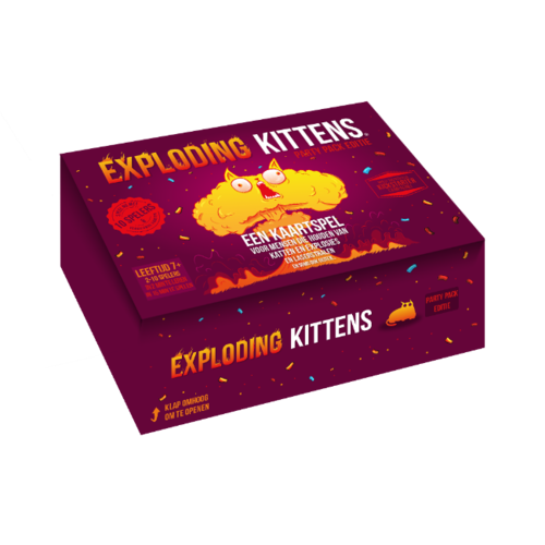 Exploding Kittens Exploding Kittens NL Party Pack