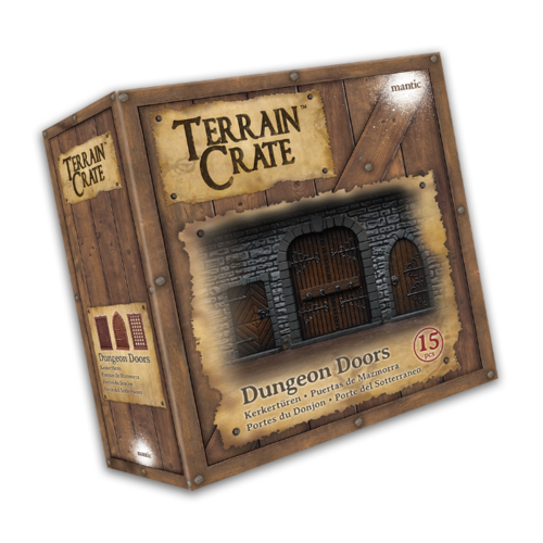 Mantic TerrainCrate- Dungeon Doors (15)