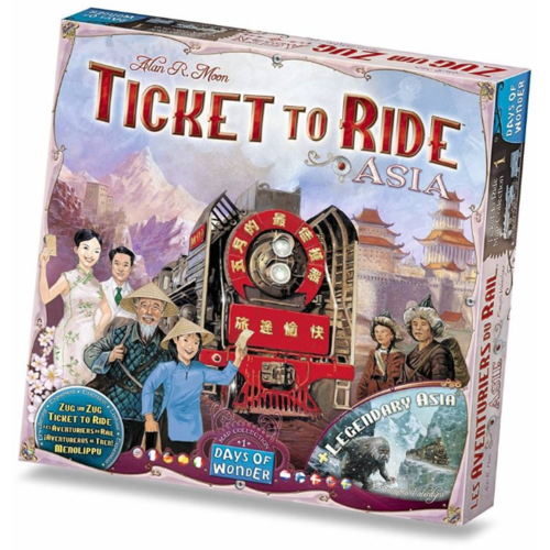 Days of Wonder Ticket To Ride- Asia exp. Days of Wonder Ticket To Ride- Asia exp.