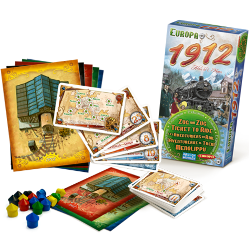 Days of Wonder Ticket to Ride - Europe 1912 expansion