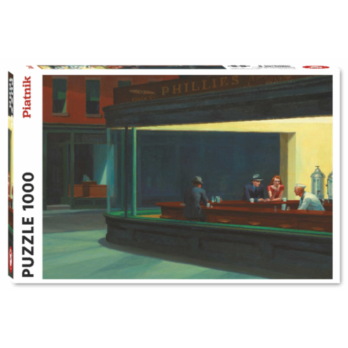 Piatnik Puzzel Hopper Nighthawks (1000) Piatnik Puzzel Hopper Nighthawks (1000)