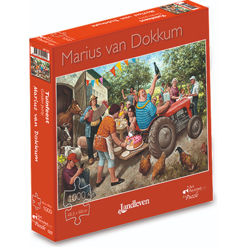 Puzzel Tuinfeest- Marius van Dokkum (1000) Puzzel Tuinfeest- Marius van Dokkum (1000)