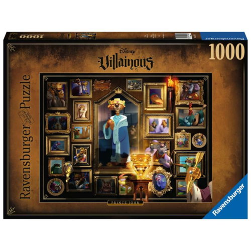 Ravensburger Puzzel King John- Disney Villainous (1000) Ravensburger Puzzel King John- Disney Villainous (1000)