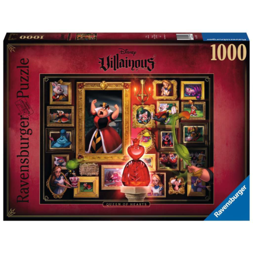Ravensburger Puzzel Queen of Hearts- Disney Villainous (1000) Ravensburger Puzzel Queen of Hearts- Disney Villainous (1000)