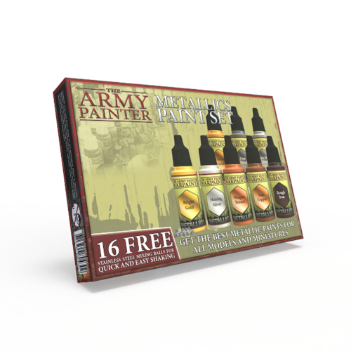 Armypainter Warpaints Metallics Paint Set Armypainter Warpaints Metallics Paint Set