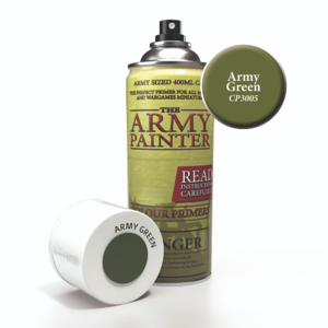 Armypainter AP Colour Primer - Army Green (400 mL, spray)