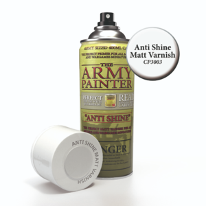 Armypainter AP Base Primer - Anti-Shine, Matt Varnish (400 mL, spray)