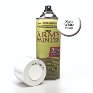 Armypainter AP Base Primer - Matt White (400 mL, spray)