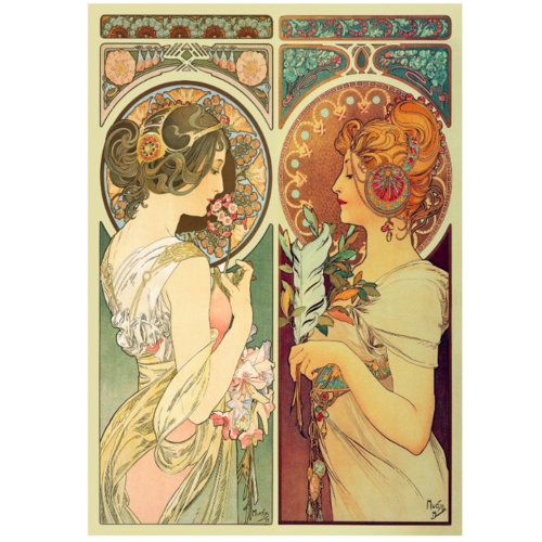 Wentworth- Puzzel- Feather & Cowslip- Alfons Mucha (250) Wentworth- Puzzel- Feather & Cowslip- Alfons Mucha (250)