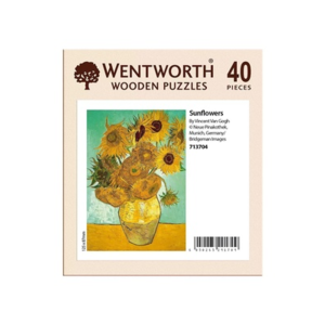 Wentworth- Puzzel- Sunflowers - Vincent van Gogh (40)