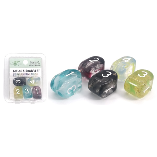 - Set of 5 Arch'd4 Oversized D4 High-Visibility - Set of 5 Arch'd4 Oversized D4 High-Visibility