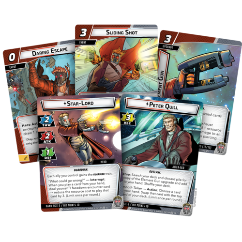 Fantasy Flight Marvel Champions LCG - Star-Lord Hero Pack