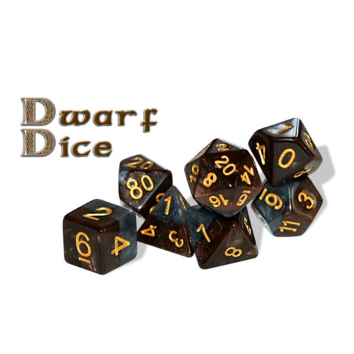 Gate Keeper Games Halfsies Dice Dwarf (7 dice Poly set) Gate Keeper Games Halfsies Dice Dwarf (7 dice Poly set)