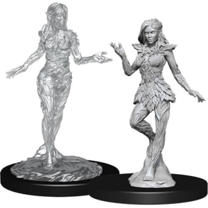 Wizk!ds (WZK90265) Unpainted Miniatures - Nymph & Dryad (PF)