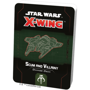 Fantasy Flight Star Wars X-wing 2.0 Scum and Villainy Damage Deck