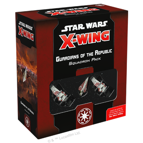 Fantasy Flight Star Wars X-Wing 2.0 - Guardians of the Republic Squadron Pack