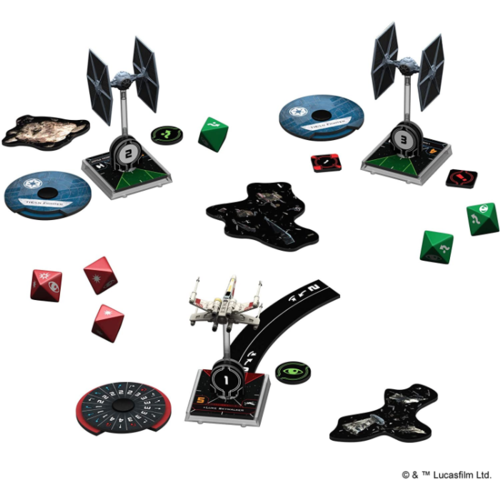 Fantasy Flight Star Wars X-wing 2.0 Starter Miniatures Game