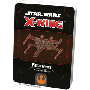 Fantasy Flight Star Wars X-wing 2.0 Resistance Damage Deck