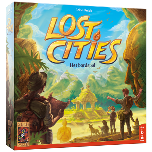 999 Games Lost Cities- Het Bordspel 999 Games Lost Cities- Het Bordspel