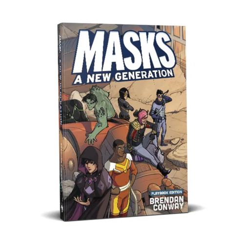 Magpie Games Masks- A New Generation RPG Core Rulebook (Softcover)