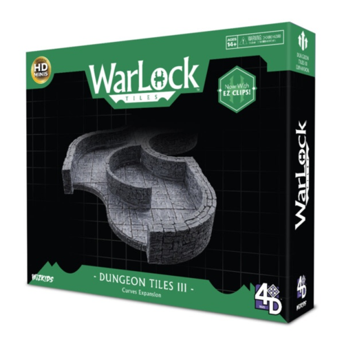 Wizk!ds Warlock Tiles- Dungeon Tile III: Curves