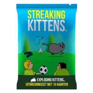 Exploding Kittens Exploding Kittens - Streaking Kittens uitbreiding (NL)