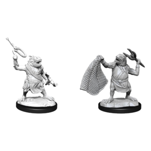 Wizk!ds Unpainted Miniatures - Kuo-Toa & Kuo-Toa Whip (5E)