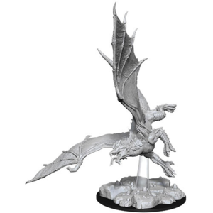 Wizk!ds Unpainted Miniatures- Young Green Dragon