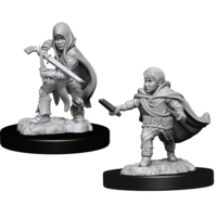 (WZK72626) Unpainted Miniatures - Halfling Male Rogue (5E)