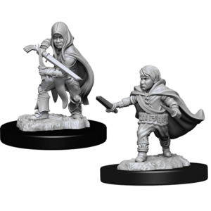 Wizk!ds (WZK72626) Unpainted Miniatures - Halfling Male Rogue (5E)