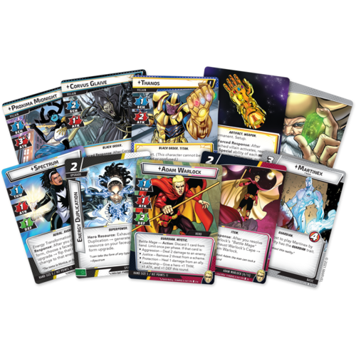 Fantasy Flight Marvel Champions LCG- The Mad Titan's Shadow Expansion