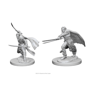 Wizk!ds (WZK72637) Unpainted Miniatures - Elf Ranger Male