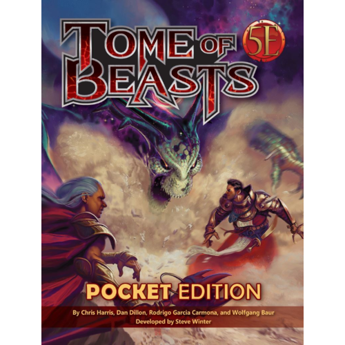 Kobold Press D&D 5E - Tome of Beasts Pocket Edition Kobold Press D&D 5E - Tome of Beasts Pocket Edition
