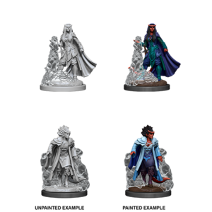 Wizk!ds (WZK90304) Unpainted Miniatures - Tiefling Sorcerer Female
