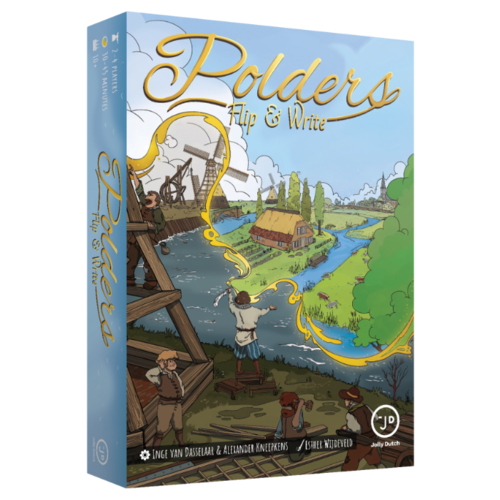 Jolly Dutch Games Polders flip & write Jolly Dutch Games Polders flip & write