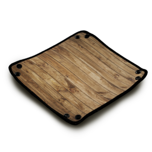 Wogamat Dice Tray - Wood Texture