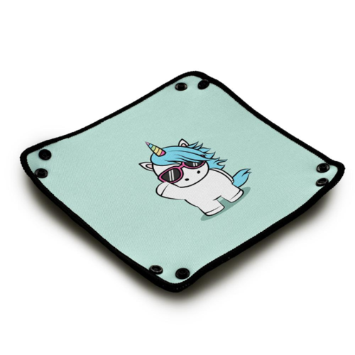 Wogamat Dice Tray - Small Hello Unicorn Wogamat Dice Tray - Small Hello Unicorn