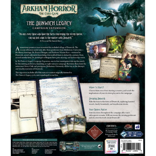 Fantasy Flight Arkham Horror LCG - Dunwich Legacy Campaign Expansion