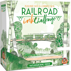 WGG Railroad Ink Challenge - Natuurgroene Versie (NL)
