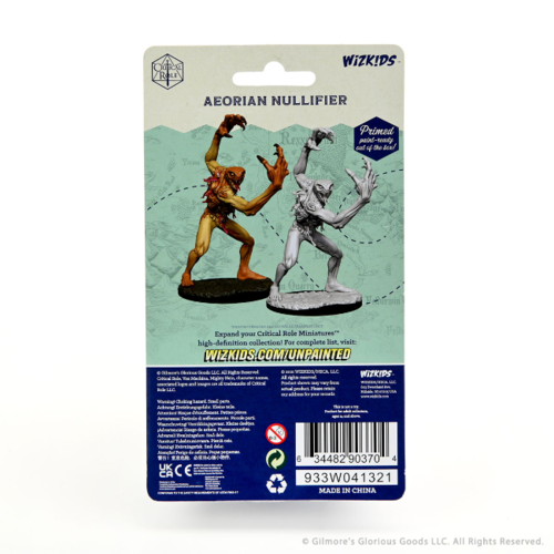 Wizk!ds Critical Role Unpainted Miniatures - Aeorian Nullifier