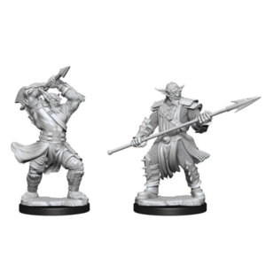 Wizk!ds Critical Role Unpainted Miniatures - Bugbear Fighter Male