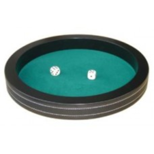 H.O.T. Games Dobbelpiste 30 cm MDF/groen velours H.O.T. Games Dobbelpiste 30 cm MDF/groen velours