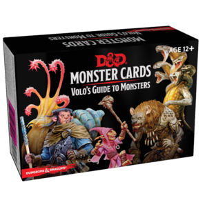 GF9- D&D 5.0 Monster Cards - Volo’s Guide to Monsters