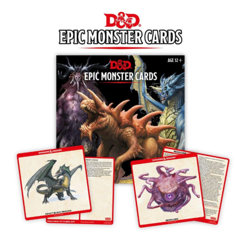 WotC - D&D 5.0 Monster Cards- Epic Monsters