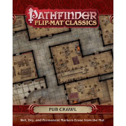 Paizo Pathfinder / D&D  Flip-Mat Classics Pub Crawl